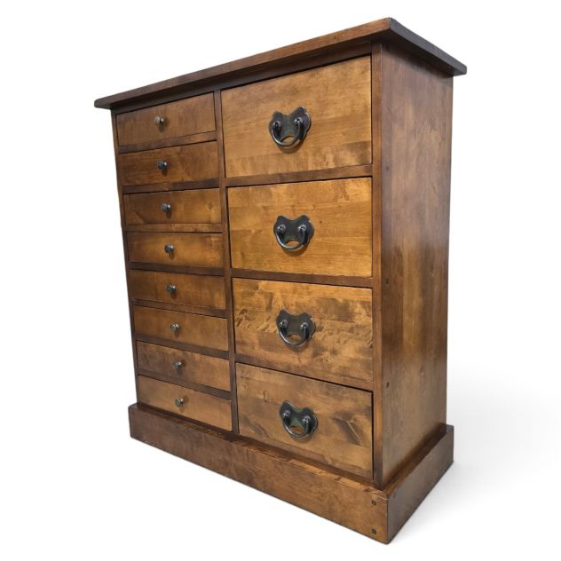 Laura Ashley Garrat Chest of Drawers - Second Hand, Dark Chestnut Stain Laura Ashley Garrat Chest of Drawers - Second Hand, Dark Chestnut Stain