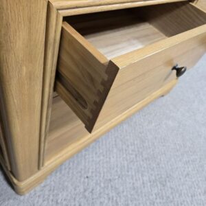 Peek inside its story... then write your own chapter with this PreLoved Barker and Stonehouse solid oak chest. Huge savings await! Peek inside its story... then write your own chapter with this PreLoved Barker and Stonehouse solid oak chest. Huge savings await!