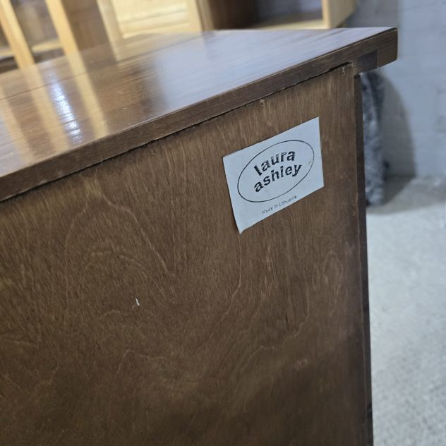Laura Ashley Garrat Chest of Drawers - Second Hand, Dark Chestnut Stain Laura Ashley Garrat Chest of Drawers - Second Hand, Dark Chestnut Stain