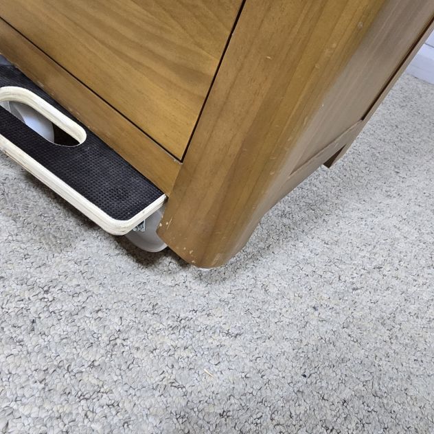 Pre-owned Solid Pine Double Chest of Drawers: Timeless Quality at a Fraction of the Cost Pre-owned Solid Pine Double Chest of Drawers: Timeless Quality at a Fraction of the Cost