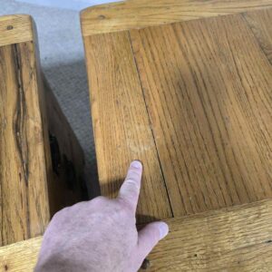 Elegant and Durable: Pre-Owned Barker and Stonehouse Solid Oak Bedside Drawers Elegant and Durable: Pre-Owned Barker and Stonehouse Solid Oak Bedside Drawers