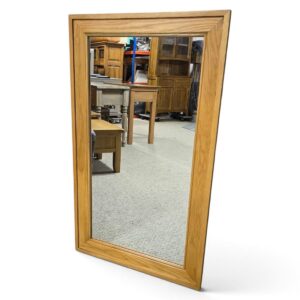 Barker and Stonehouse Solid Oak Wall Mirror - Pre-loved and Fabulous Barker and Stonehouse Solid Oak Wall Mirror - Pre-loved and Fabulous